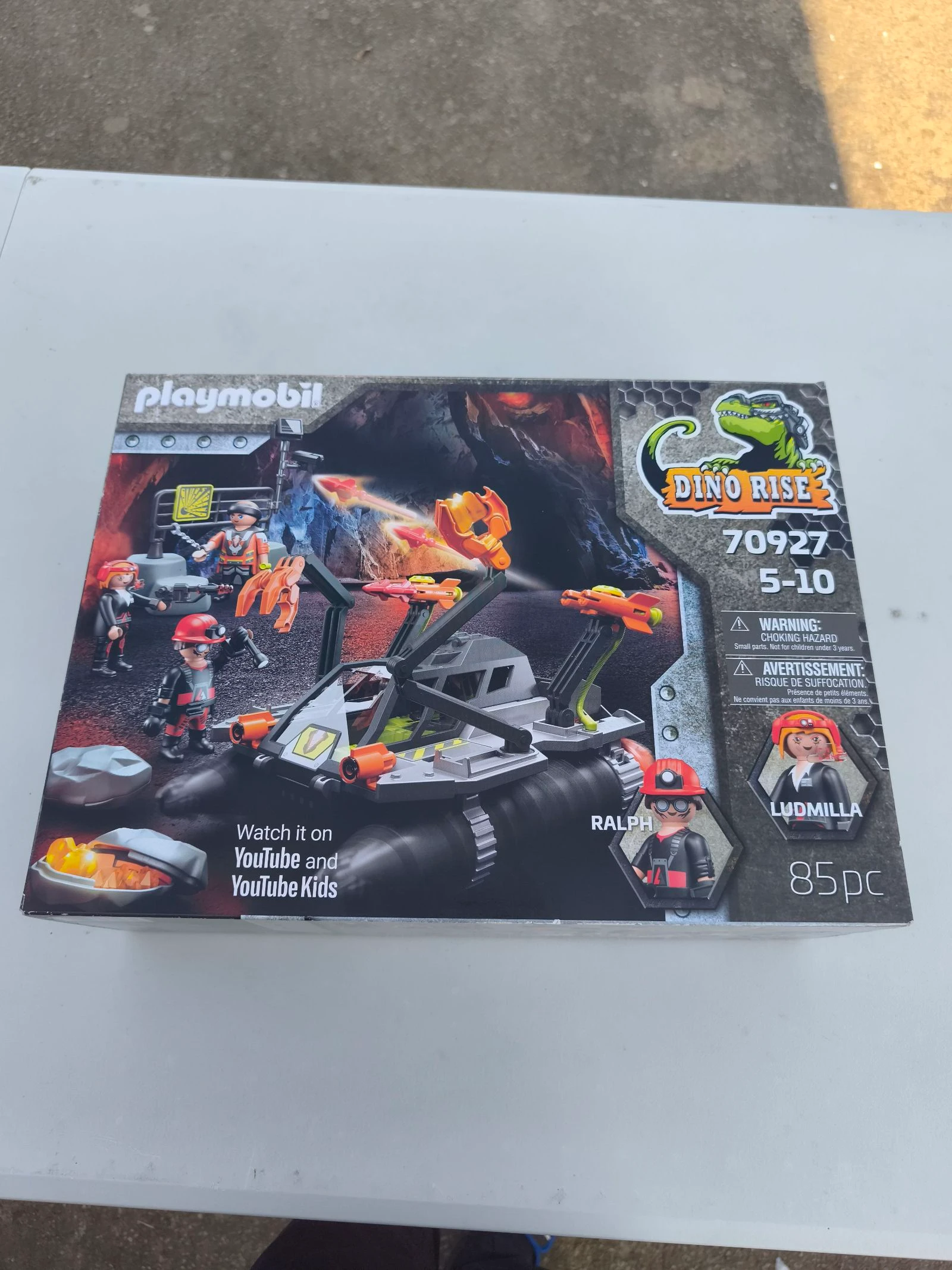 Playmobil 70927 85pieces dino rise